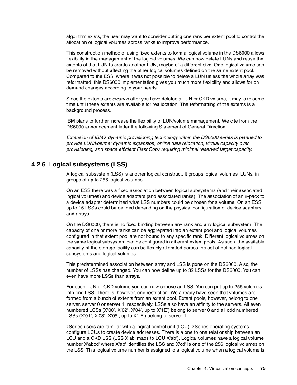 6 logical subsystems (lss) | IBM TotalStorage DS6000 Series User Manual | Page 99 / 406