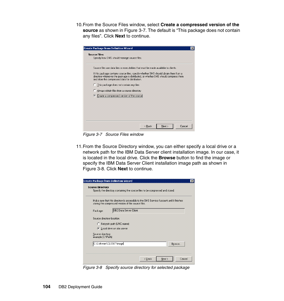 IBM Data Server DB2 User Manual | Page 118 / 298