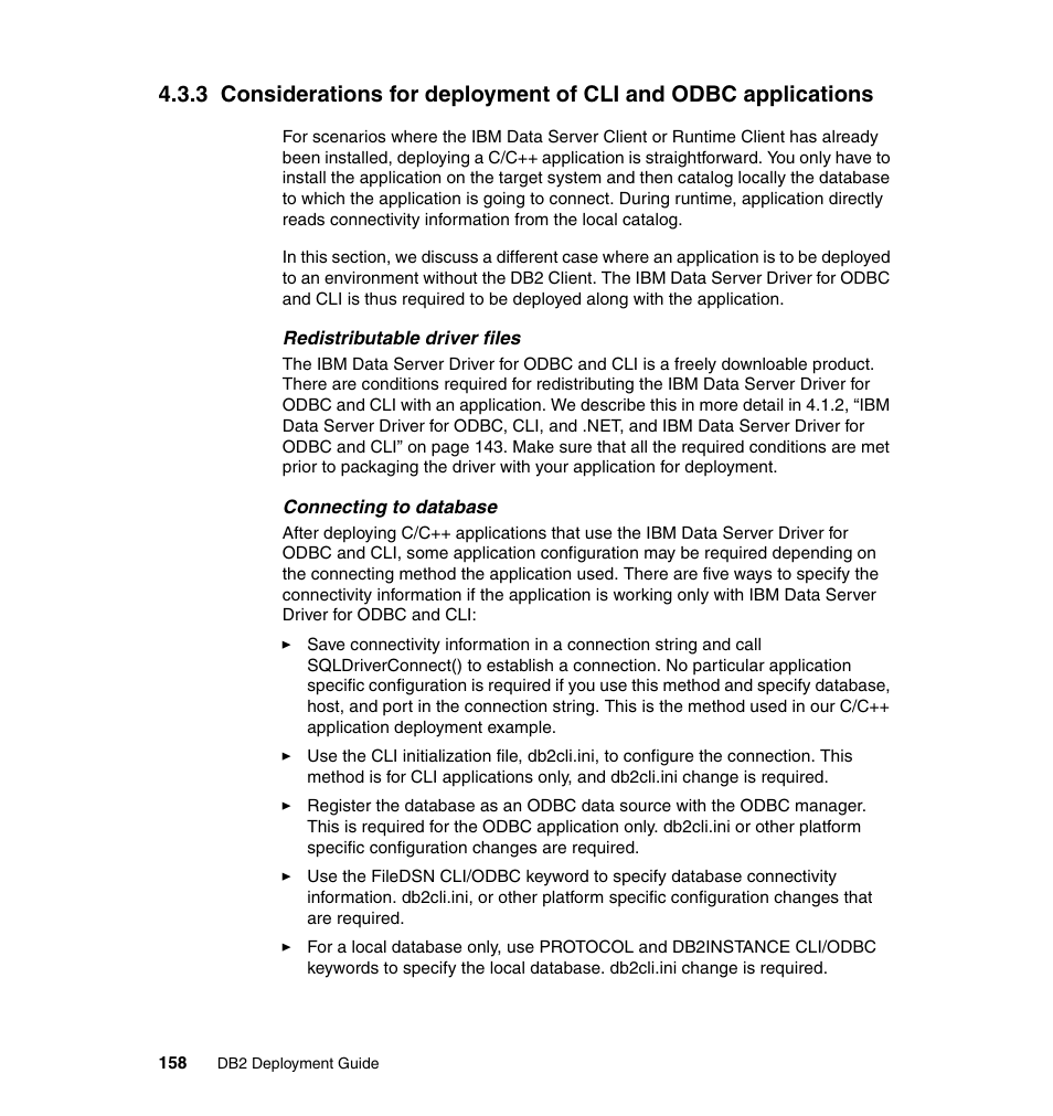 IBM Data Server DB2 User Manual | Page 172 / 298