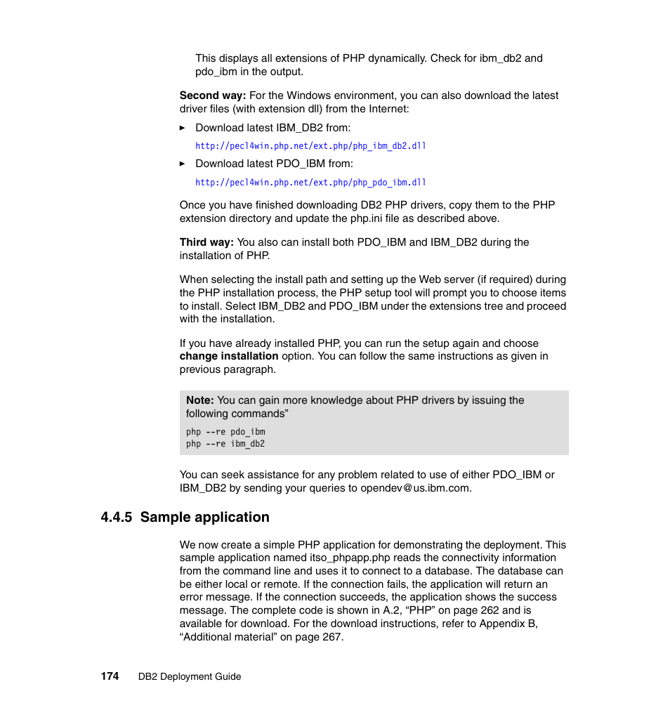 5 sample application | IBM Data Server DB2 User Manual | Page 188 / 298