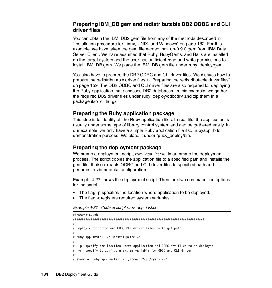 IBM Data Server DB2 User Manual | Page 198 / 298