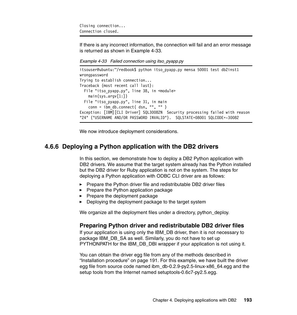 IBM Data Server DB2 User Manual | Page 207 / 298