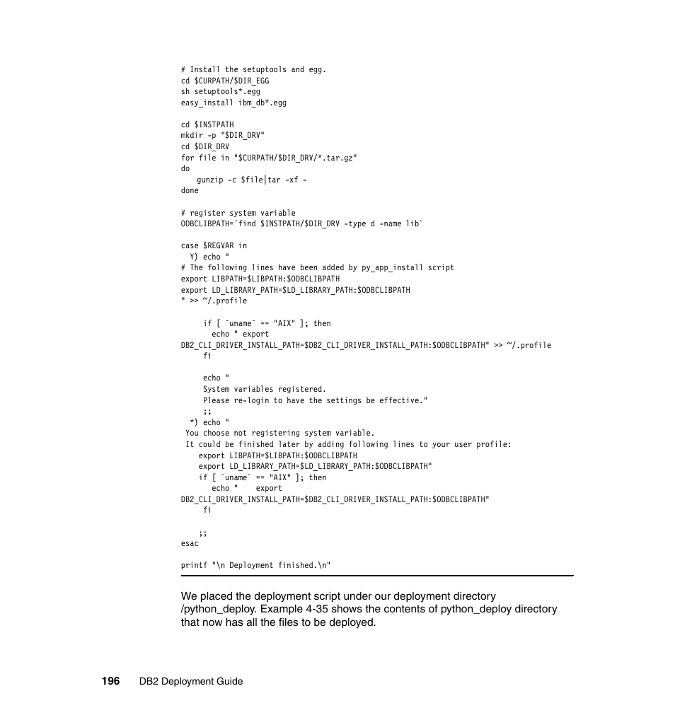 IBM Data Server DB2 User Manual | Page 210 / 298