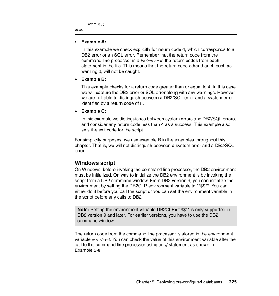 IBM Data Server DB2 User Manual | Page 239 / 298