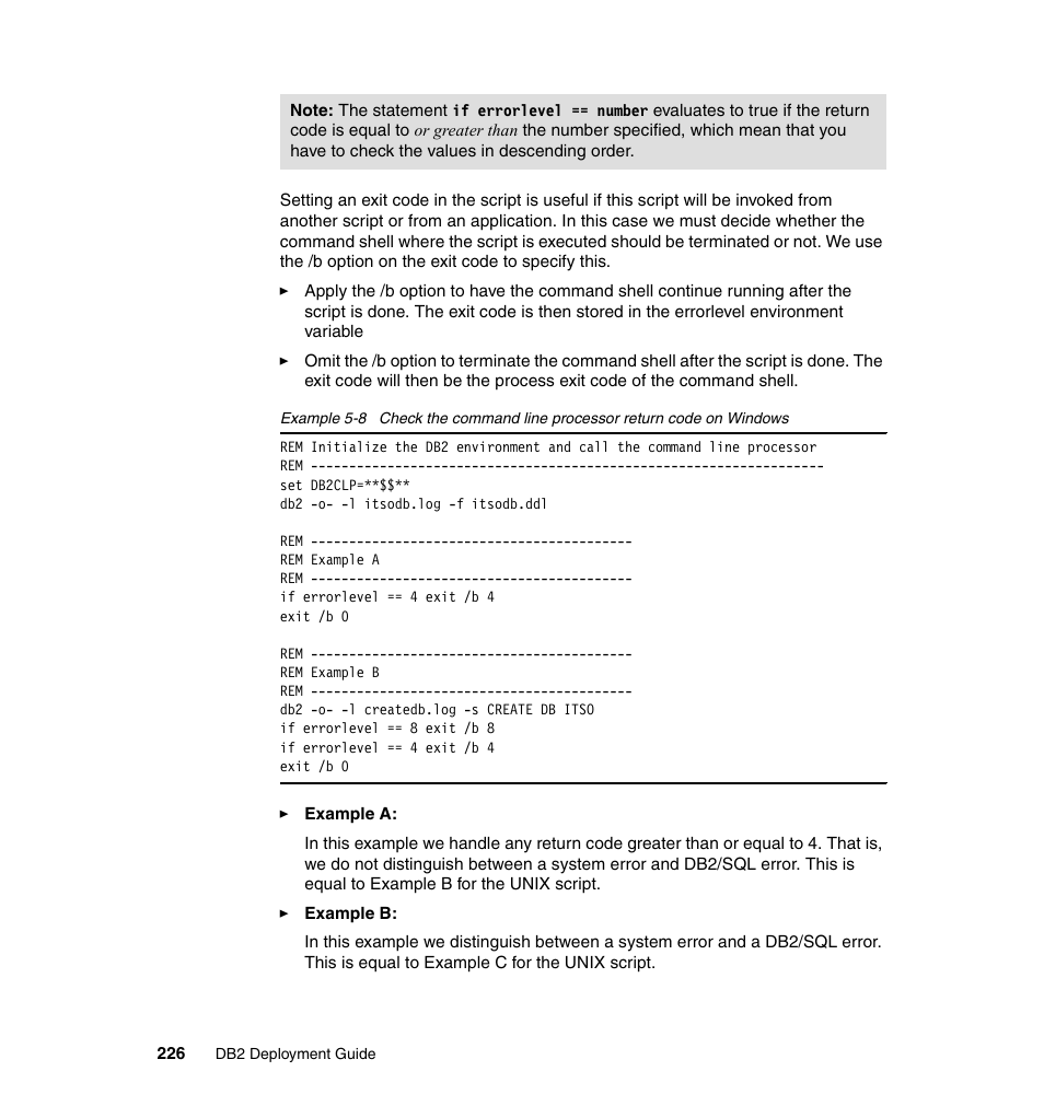 IBM Data Server DB2 User Manual | Page 240 / 298