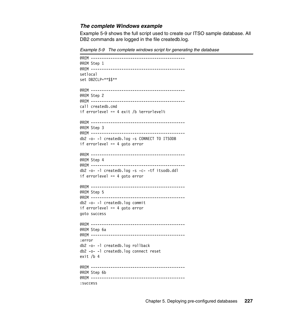 IBM Data Server DB2 User Manual | Page 241 / 298