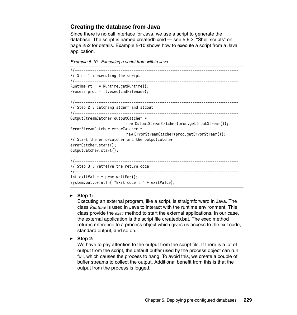 IBM Data Server DB2 User Manual | Page 243 / 298