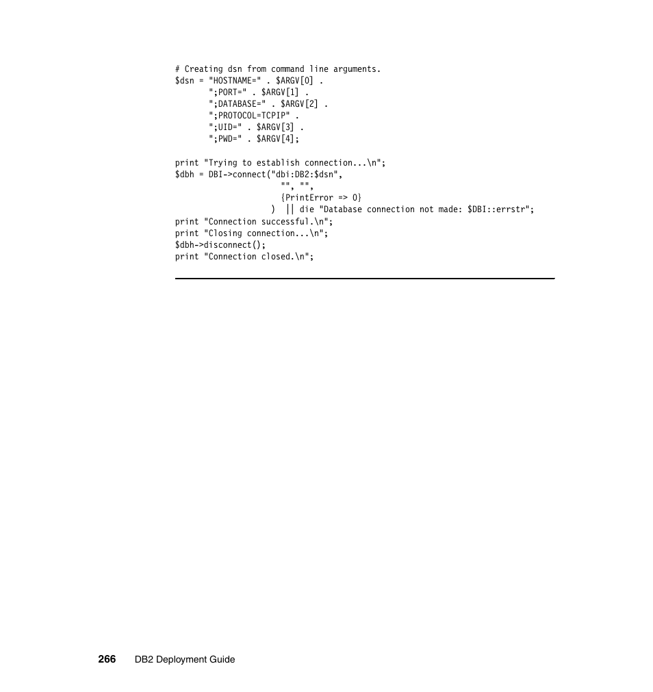IBM Data Server DB2 User Manual | Page 280 / 298