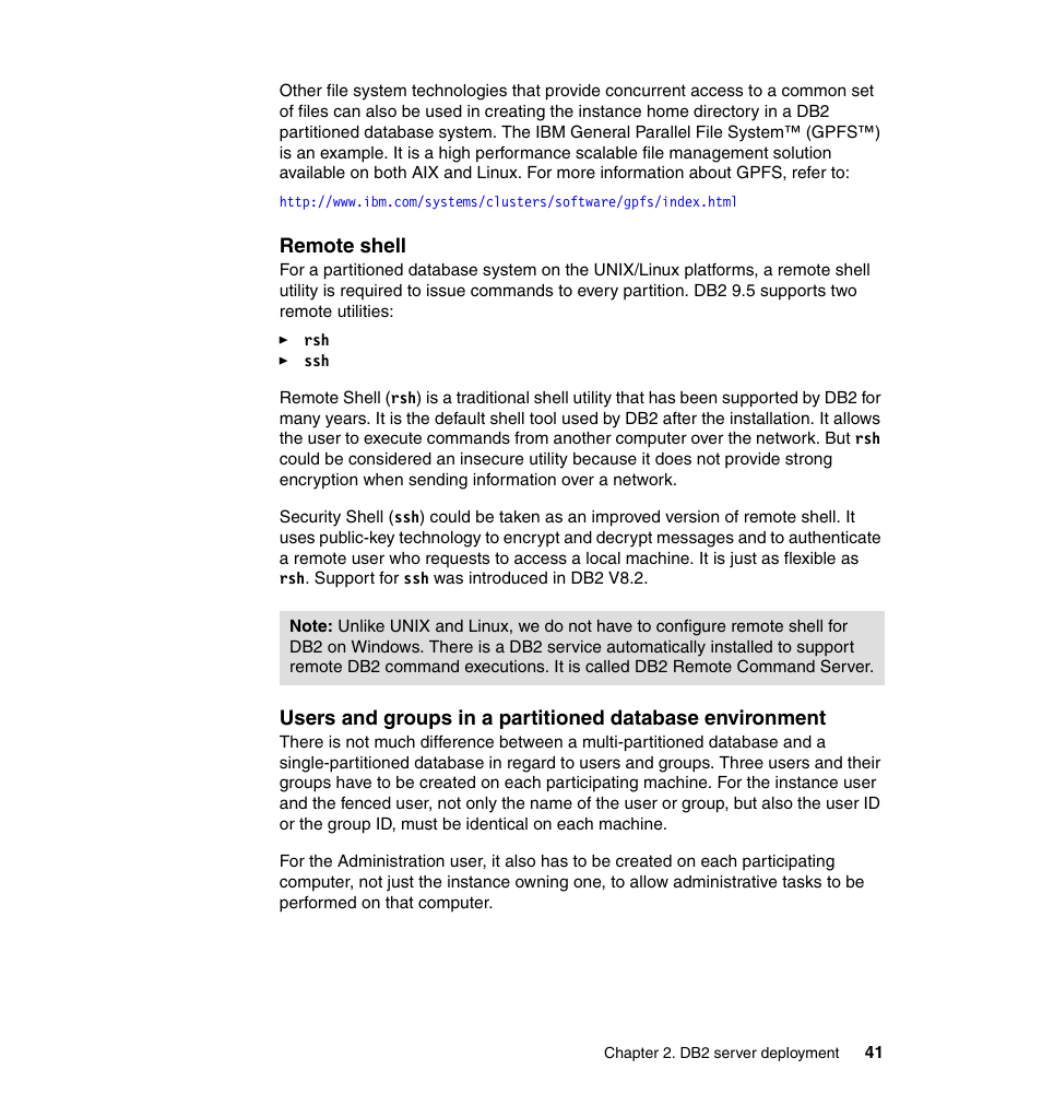 IBM Data Server DB2 User Manual | Page 55 / 298