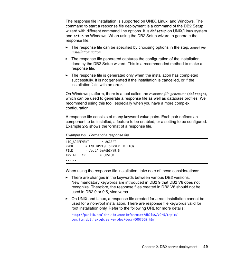 IBM Data Server DB2 User Manual | Page 63 / 298