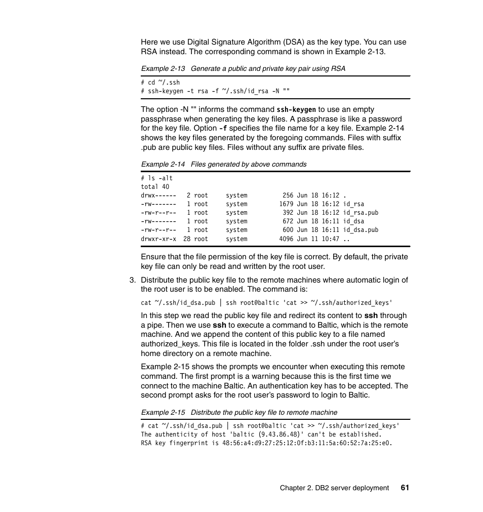 IBM Data Server DB2 User Manual | Page 75 / 298