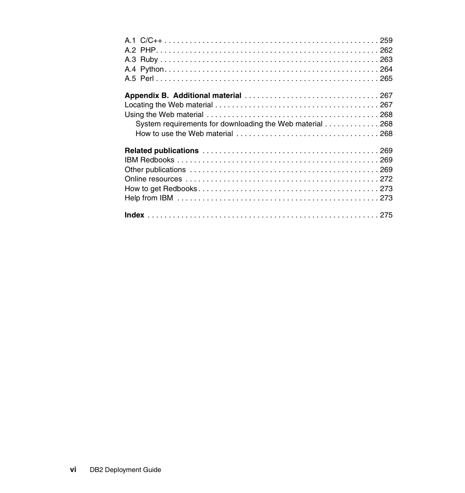 IBM Data Server DB2 User Manual | Page 8 / 298