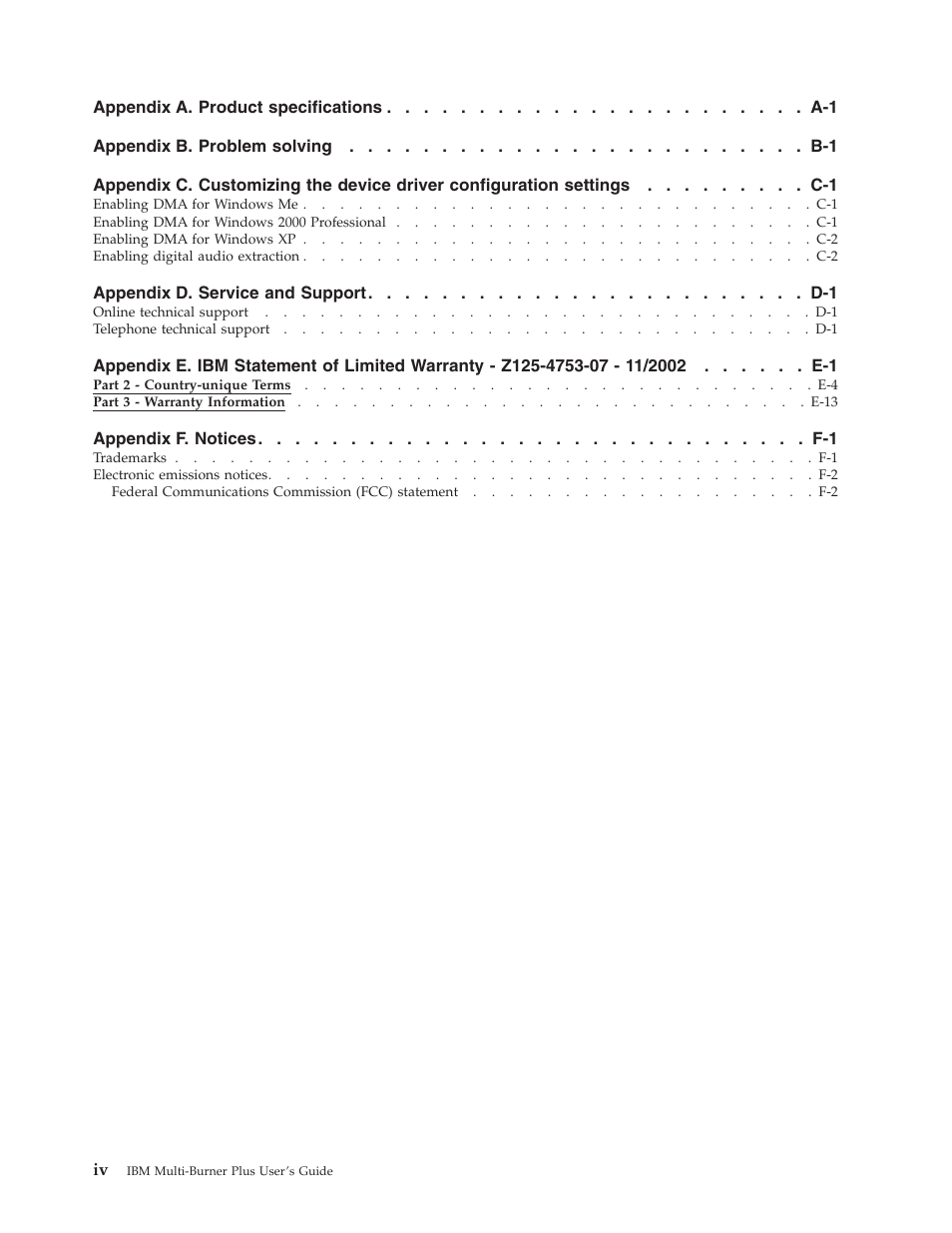 IBM 73P3309 User Manual | Page 6 / 64
