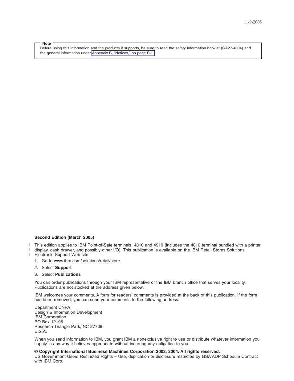IBM 32x User Manual | Page 4 / 68