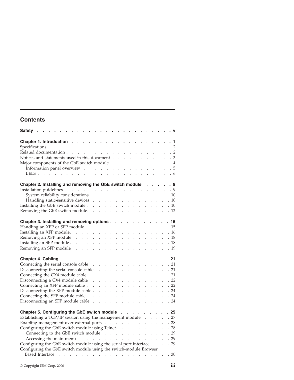 IBM Nortel 10 User Manual | Page 5 / 90