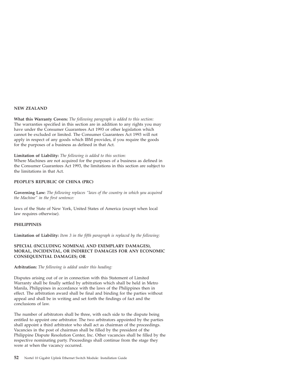 IBM Nortel 10 User Manual | Page 62 / 90