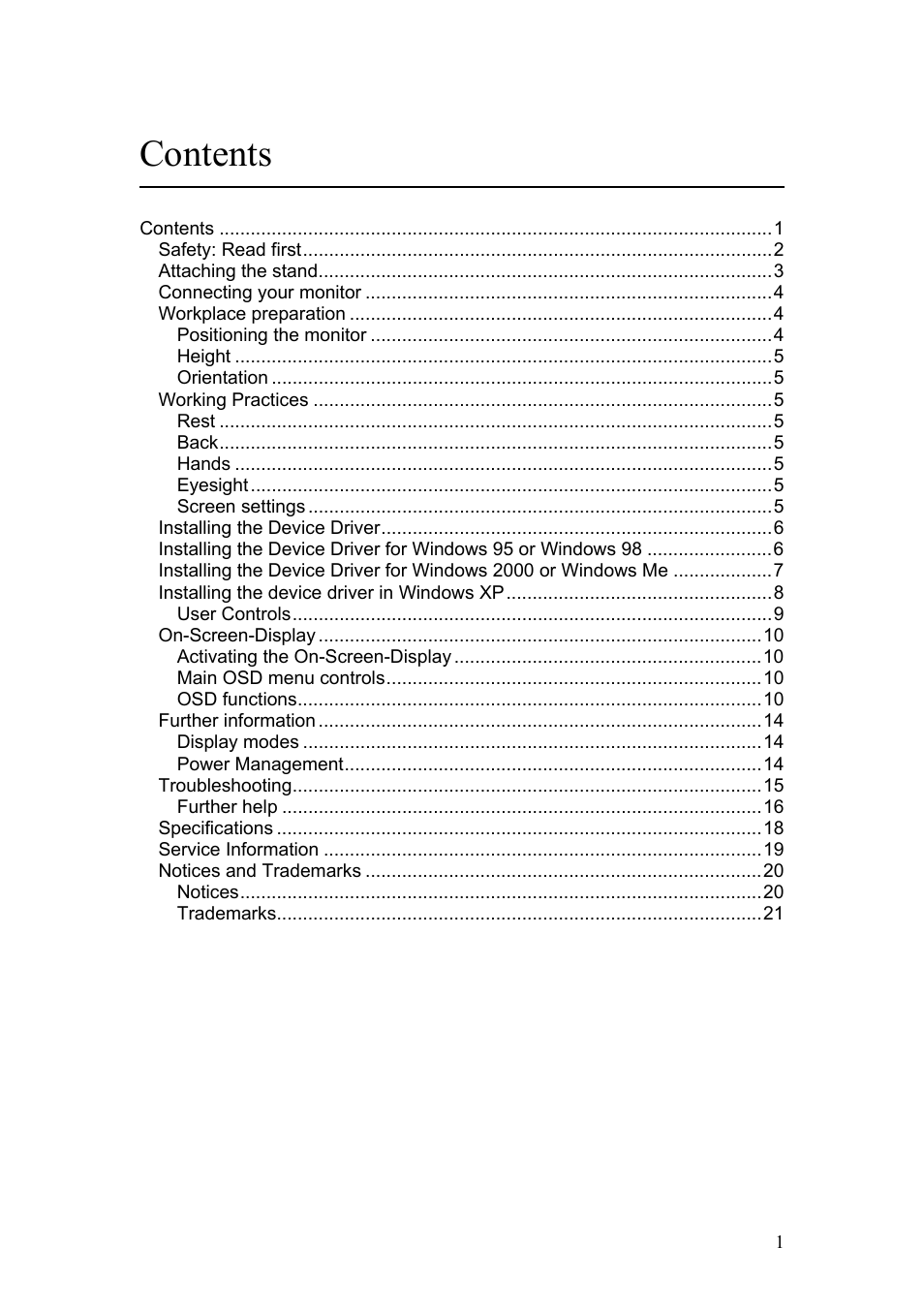 IBM C190 User Manual | Page 2 / 22