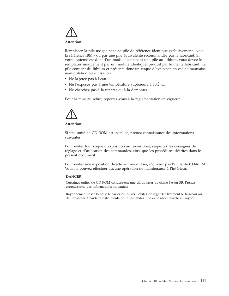 IBM A40 TYPE 6840 User Manual | Page 117 / 148