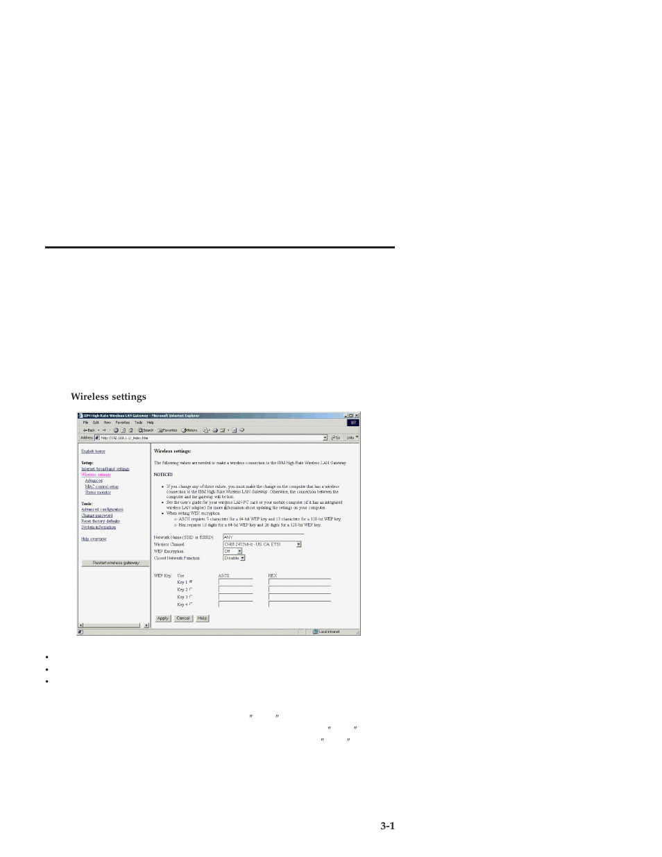 Wireless lan gateway | IBM 22P6415 User Manual | Page 15 / 62