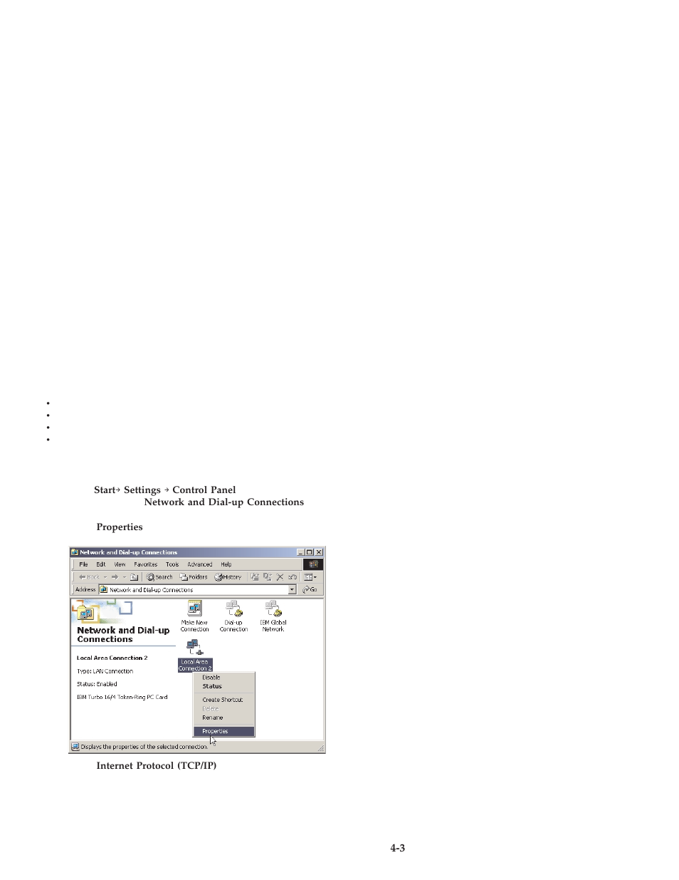 Setting up windows 2000 professional clients | IBM 22P6415 User Manual | Page 25 / 62