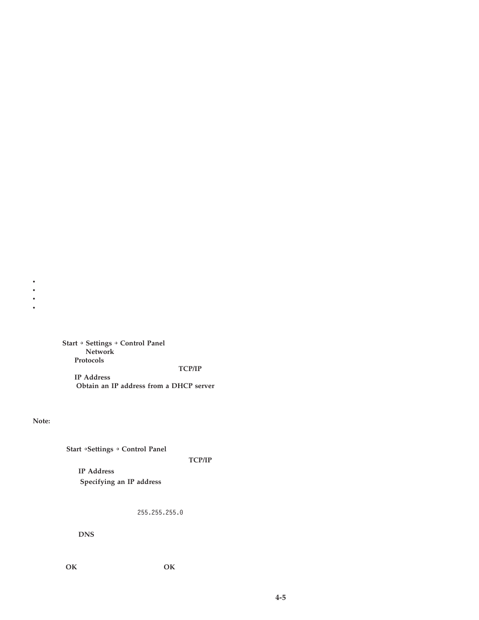 Setting up windows nt 4.0 workstation clients | IBM 22P6415 User Manual | Page 27 / 62