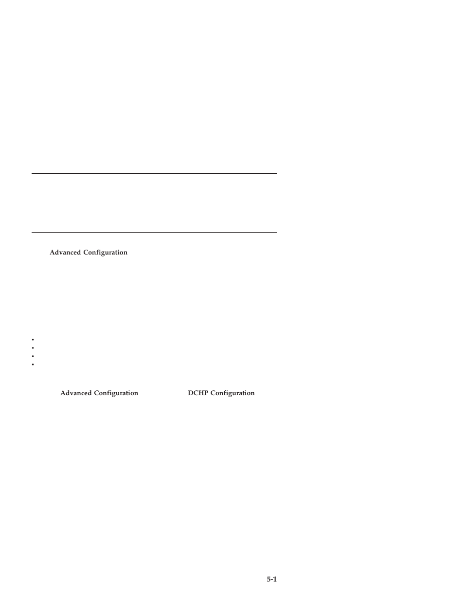 Part 5: using tools for advanced configuration, Advanced configuration, Dhcp configuration | IBM 22P6415 User Manual | Page 29 / 62