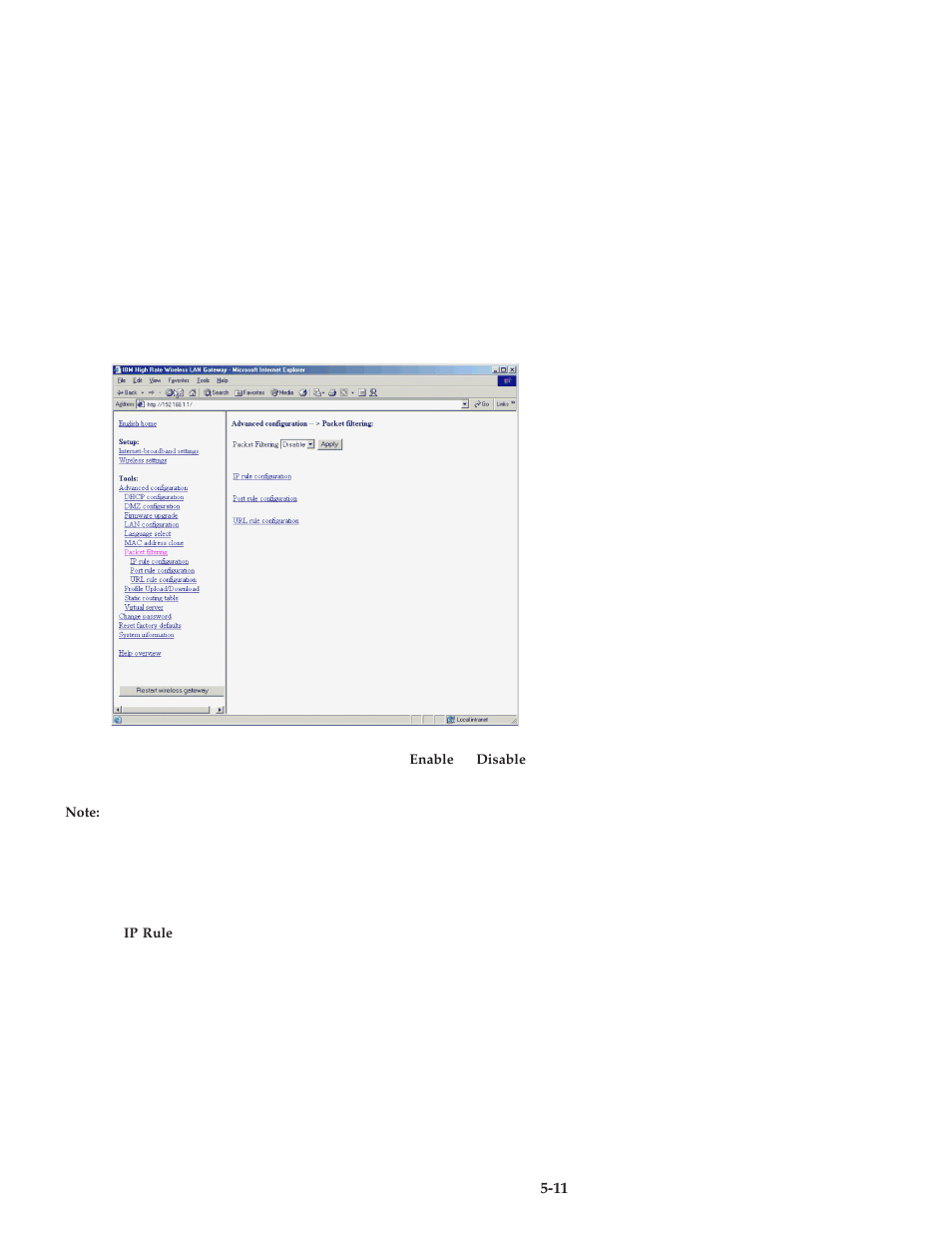 Ip rule | IBM 22P6415 User Manual | Page 39 / 62