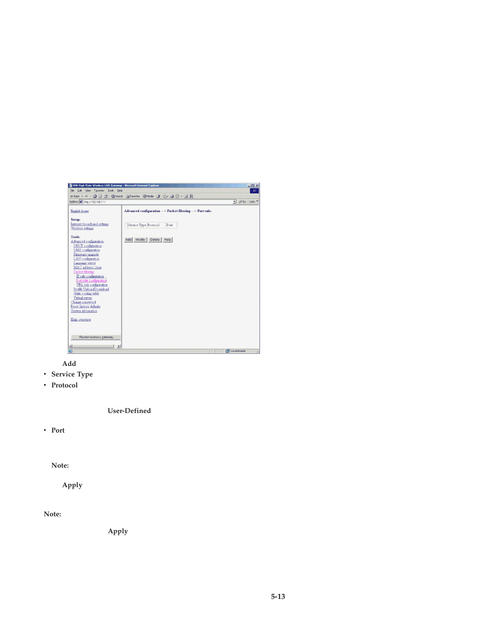 Url rule | IBM 22P6415 User Manual | Page 41 / 62