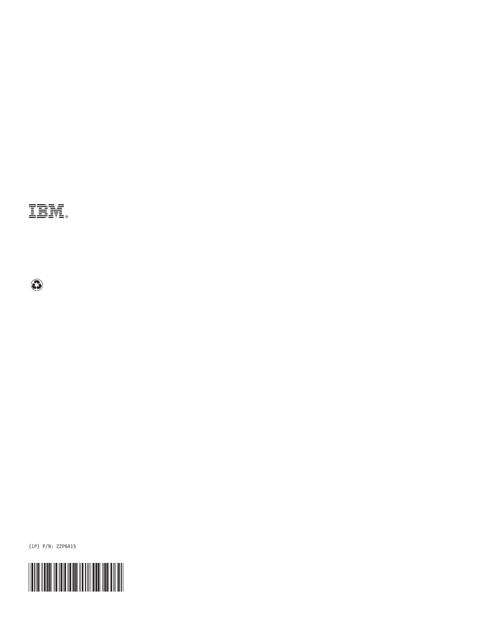 IBM 22P6415 User Manual | Page 62 / 62