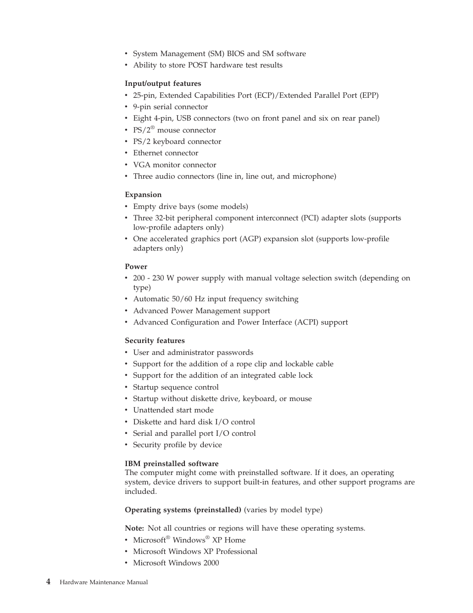 IBM THINKCENTER 8189 User Manual | Page 10 / 290