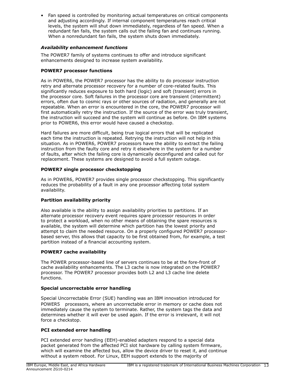 IBM POWER 730 User Manual | Page 13 / 45