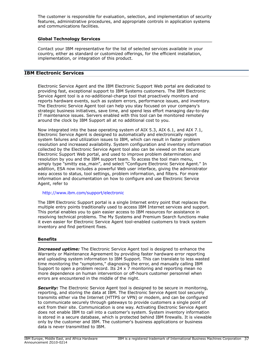 IBM POWER 730 User Manual | Page 37 / 45