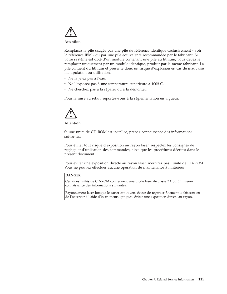 IBM NETVISTA 2251 User Manual | Page 123 / 152