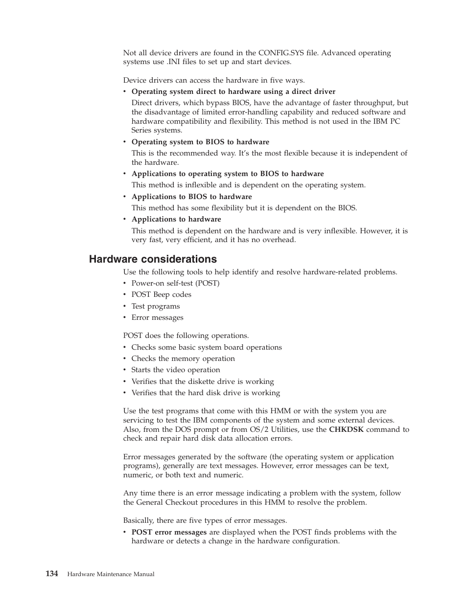 Hardware considerations | IBM NETVISTA 2251 User Manual | Page 142 / 152