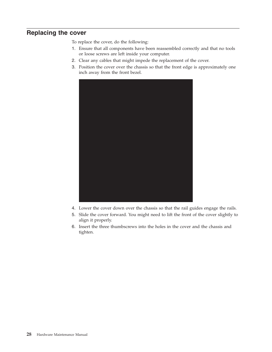 Replacing the cover | IBM NETVISTA 2251 User Manual | Page 36 / 152