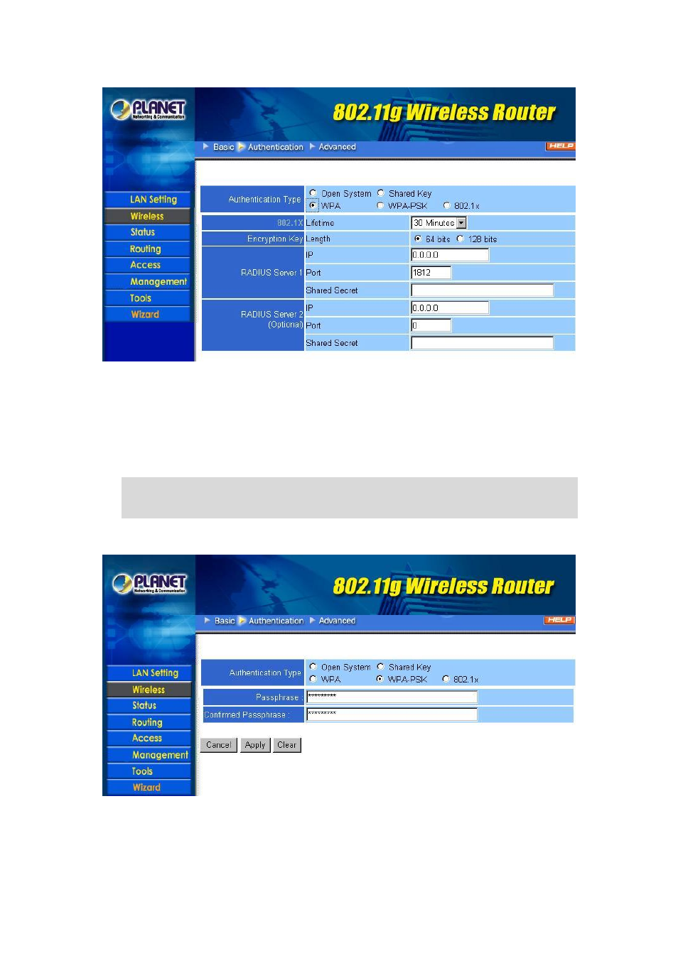 3 advanced | IBM 802.11g Wireless Broadband Router WRT-410 User Manual | Page 17 / 69