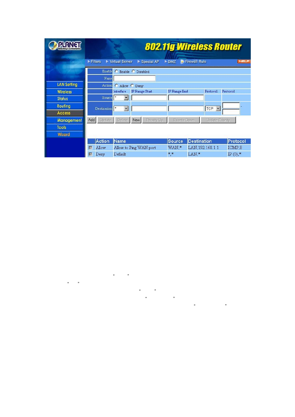 6 management, 1 snmp | IBM 802.11g Wireless Broadband Router WRT-410 User Manual | Page 31 / 69