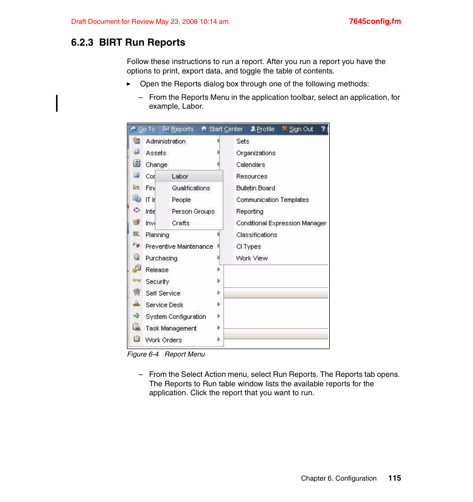 3 birt run reports | IBM MAXIMO SG24-7645-00 User Manual | Page 129 / 152