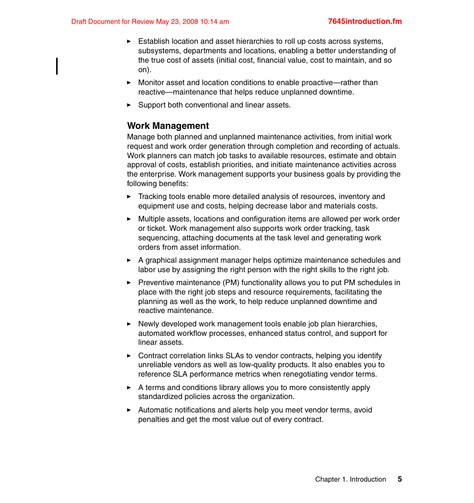 IBM MAXIMO SG24-7645-00 User Manual | Page 19 / 152