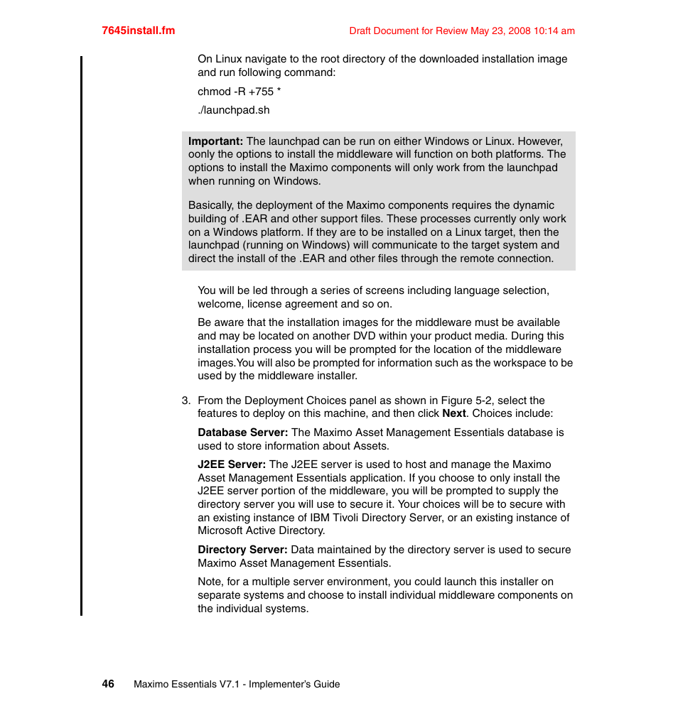 IBM MAXIMO SG24-7645-00 User Manual | Page 60 / 152