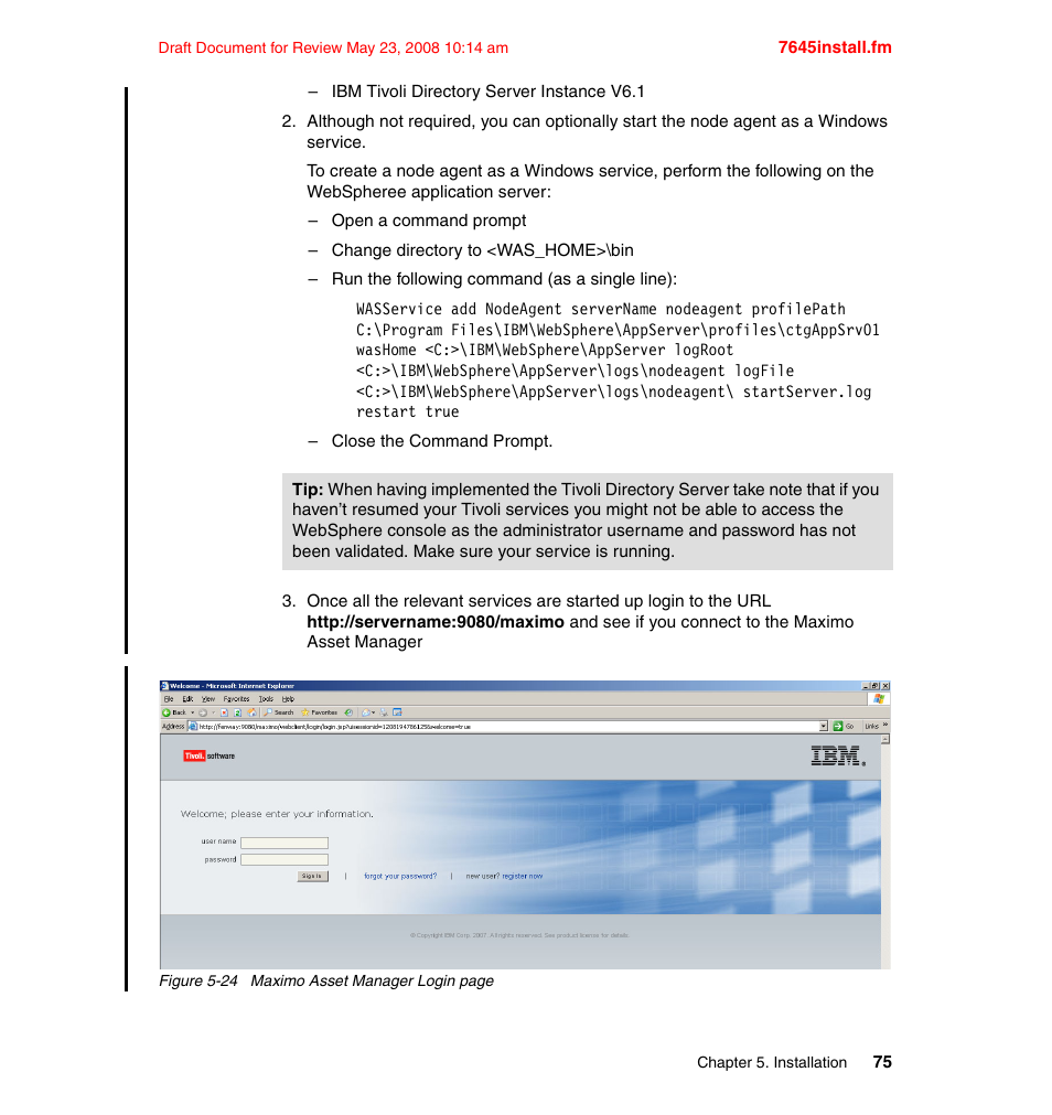 IBM MAXIMO SG24-7645-00 User Manual | Page 89 / 152