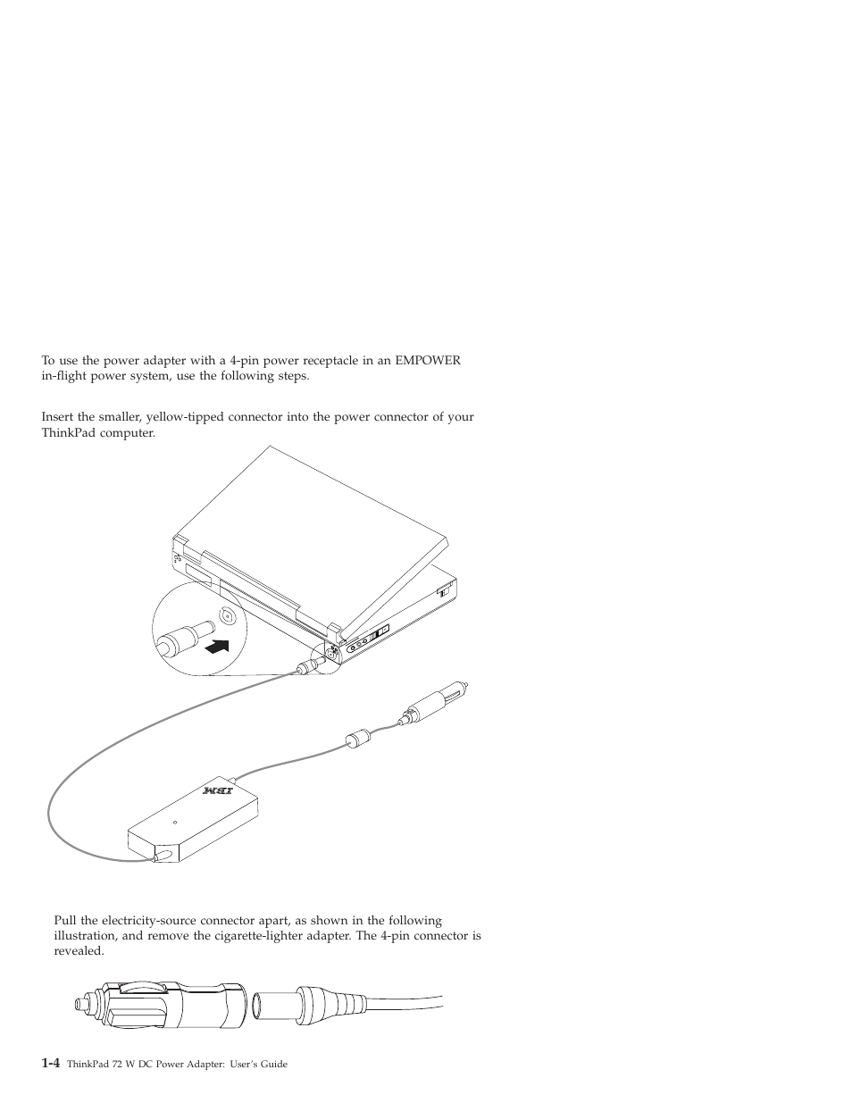 IBM THINKPAD 72 W DC User Manual | Page 10 / 70