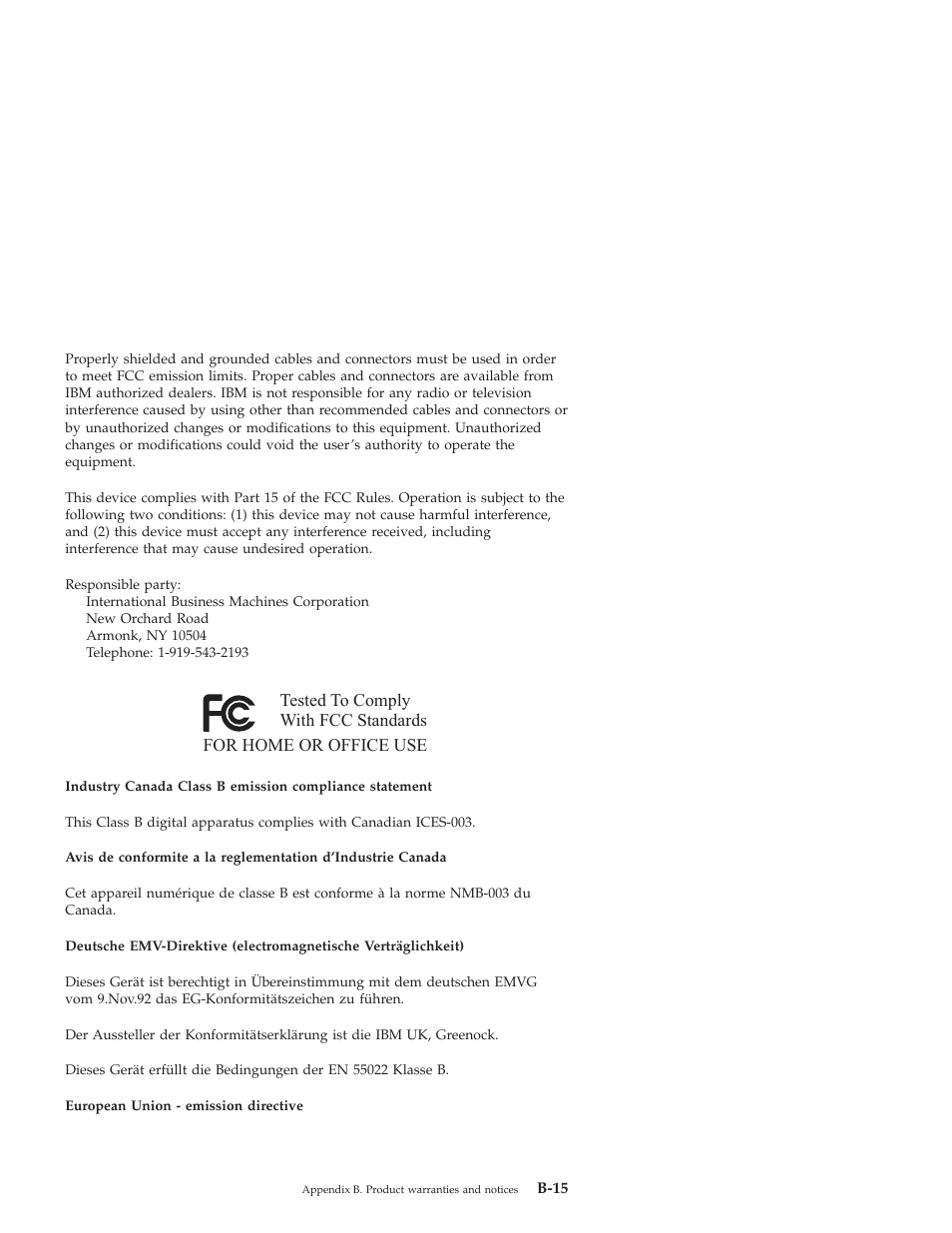 IBM THINKPAD 72 W DC User Manual | Page 65 / 70