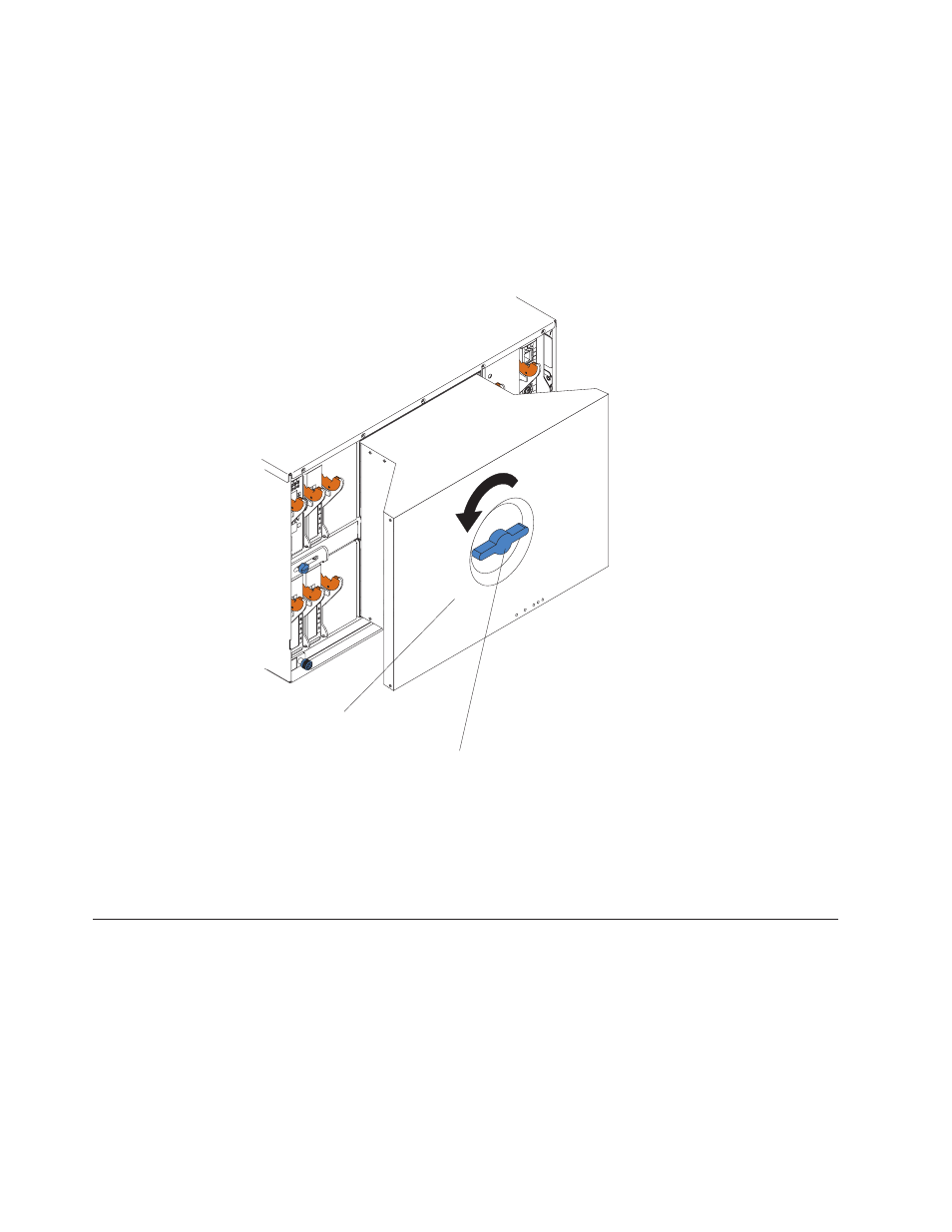 Removing the acoustic module option, Installing and removing blade servers | IBM BladeCenter 8677 User Manual | Page 36 / 104