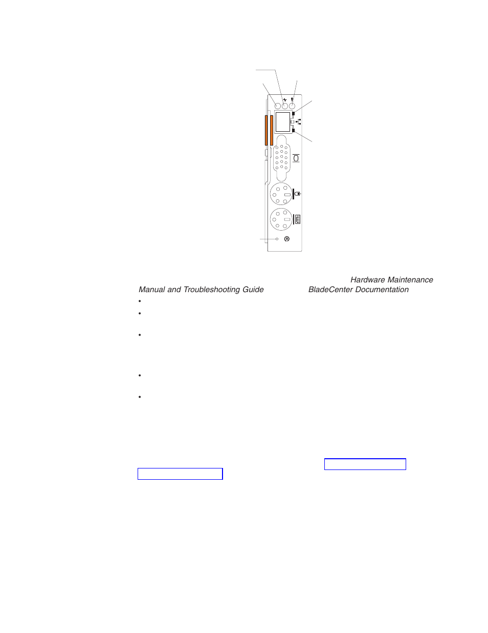 Management module | IBM BladeCenter 8677 User Manual | Page 49 / 104