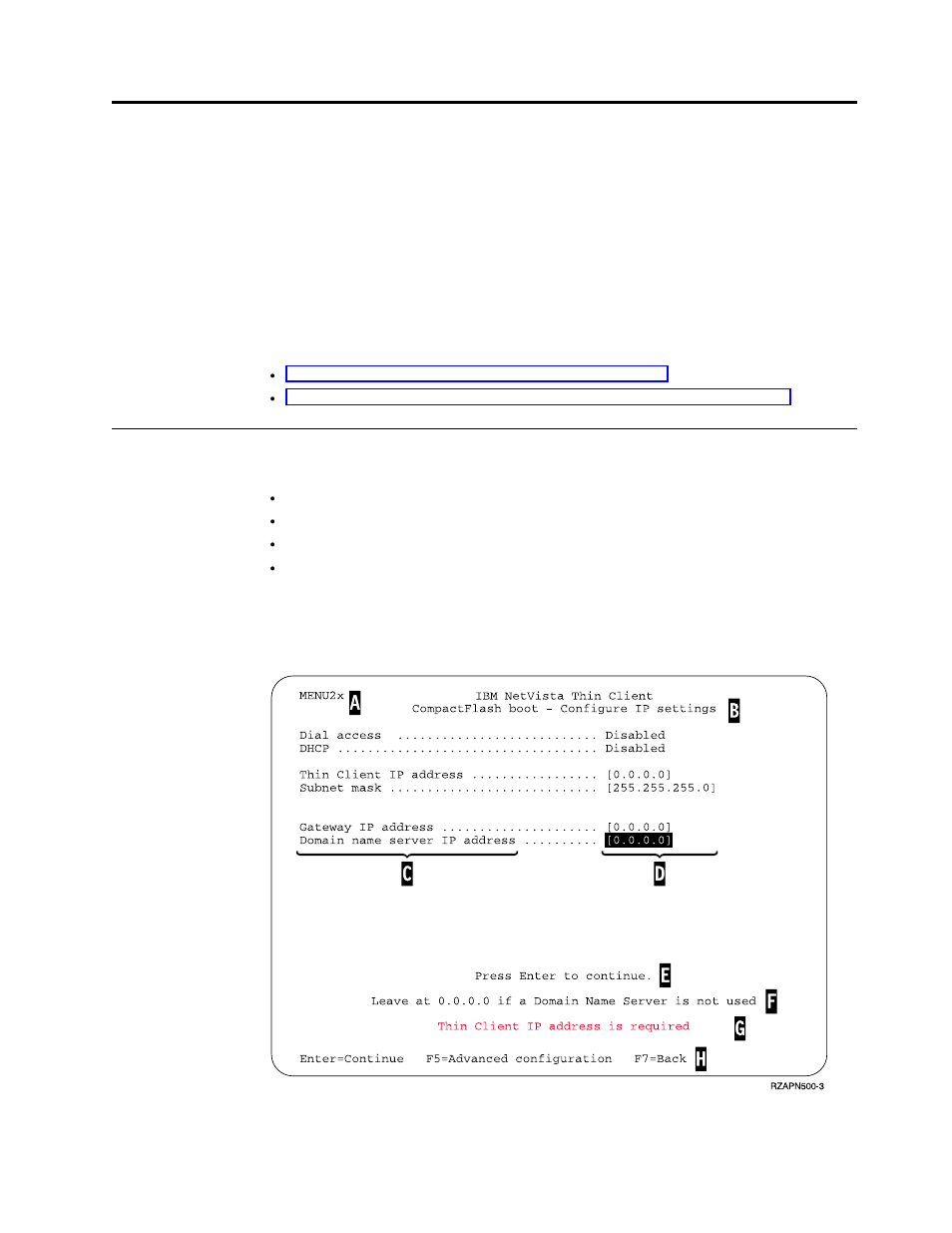 Configuring the n2800e thin client express | IBM N2800e User Manual | Page 21 / 82