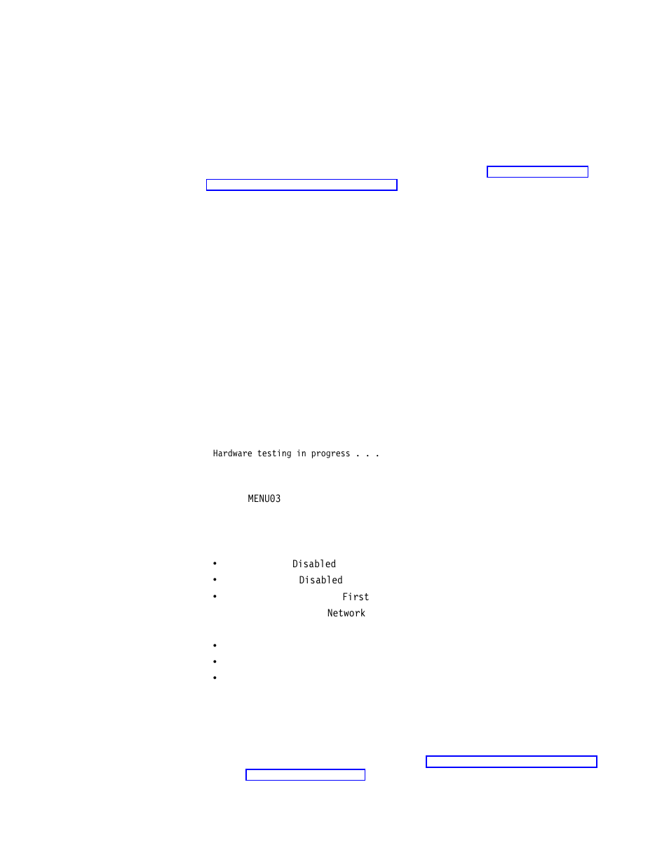 Disabling peer flash recovery on a workstation | IBM N2800e User Manual | Page 39 / 82
