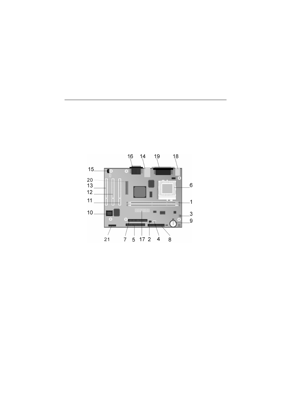 Identifying system board parts (machine type 2193) | IBM 2193 User Manual | Page 128 / 214