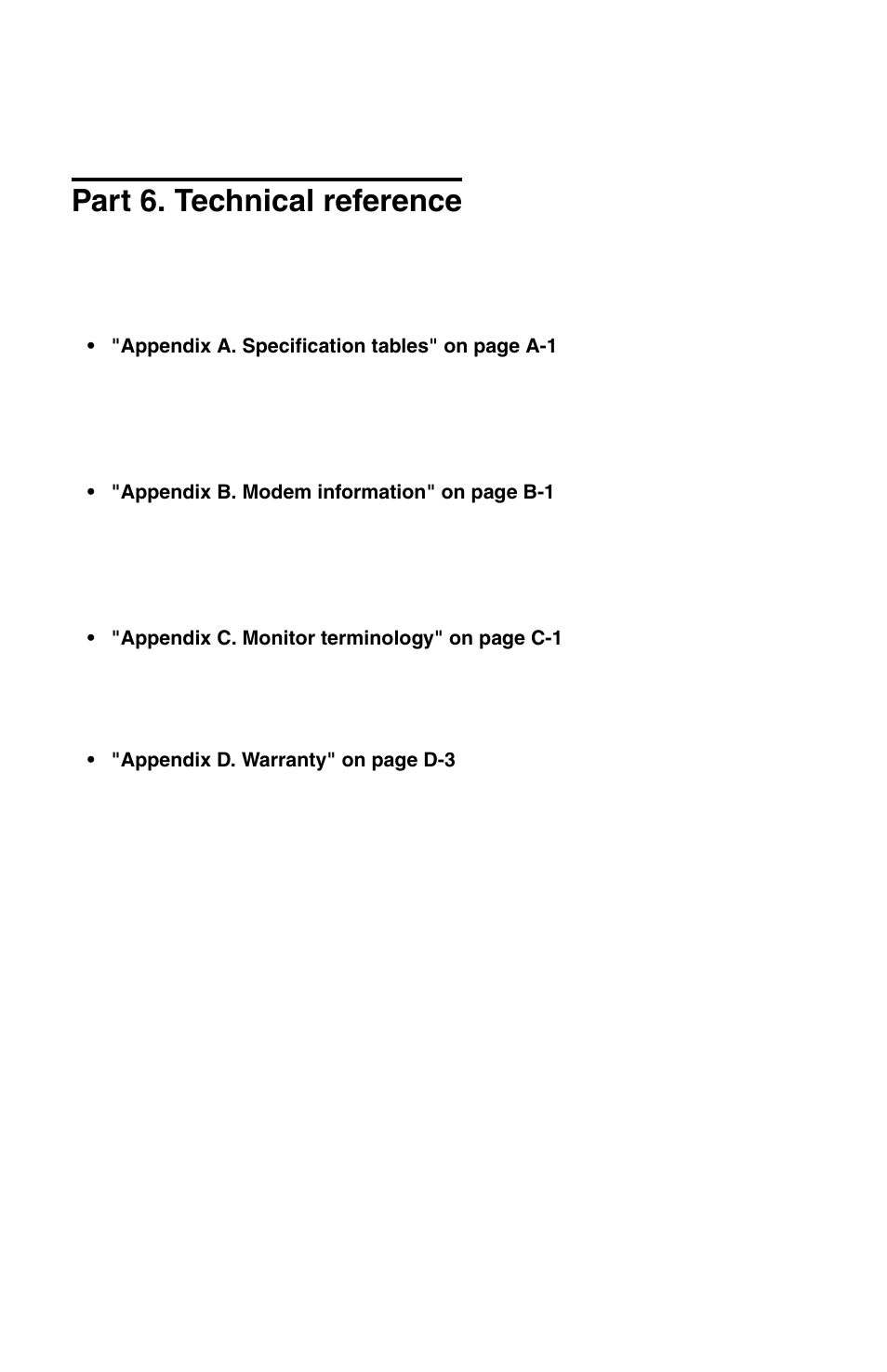 Part 6. technical reference | IBM 2196 User Manual | Page 154 / 208