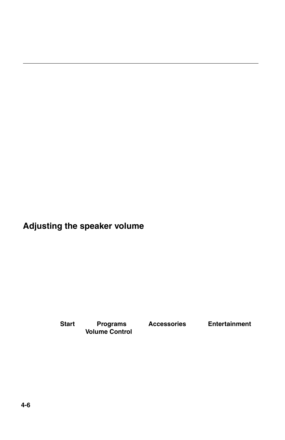 Controlling volume, Adjusting the speaker volume | IBM 2196 User Manual | Page 59 / 208